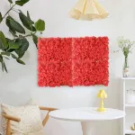 Jardin Vertical Artificial Panel Decorativo Flores 60x40cm