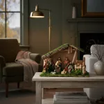 Pesebre Navideño Sagrada Familia 9 Piezas