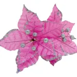 Flor 20cm Para Arbol De Navidad Adornos Decoracion