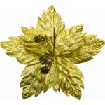 Flor 25cm Oro Arbol De Navidad Adornos Decoracion