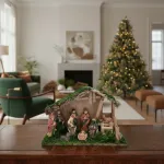 Pesebre Navideño Sagrada Familia 9 Piezas