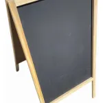 Pizarra Pizarron Doble Hoja Para Vereda Bares Restaurantes