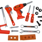 Kit Herramientas De Juguete 18 Piezas Con Caja Infantil