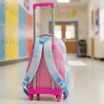 Mochila Escolar Infantil Carrito Con Ruedas Para Niñas Nenas