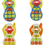 Telefono Juguete Celular Sonidos Luces Y Melodias Para Bebe Color Blanco