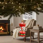 Set Adornos Carrusel Colgante Navideño Decoración Pack X6