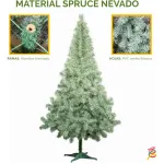 Arbolito Navidad Canadian Pino Arbol Spruce Nevado 2mts