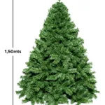 Árbol De Navidad Extra Lujo Patagonia 1,50 Mts