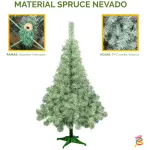 Arbol De Navidad Canadian Spruce Nevado 1.5mts