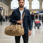 Bolso De Mano Urbano Canvas Viaje Deporte Escolar