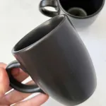 Taza De Cerámica Cónica Jarro Mug 300ml