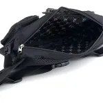 Riñonera Tactica Grande Ajustable Sistema Molle Bolsillos Color Negro