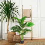 Planta Artificial Grande Palmera Areca 125cm Decorativa