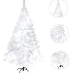 Arbolito De Navidad Arbolito Pino Blanco Tronador De Lujo 2.10m Decoración