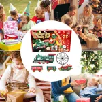 Set Tren Colgante Navideño Para Árbol De Navidad