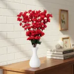 Flores Artificiales Ramo Vara Cerezos Decoracion Pack X10