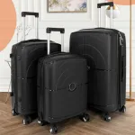 Set X2 Valija Rigida Expandible Grande + Carry On Importada