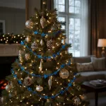 Collar Decoración Árbol De Navidad 1.5mts 