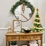 Arbol De Navidad 80cm Con Adornos 30 Piezas Oro
