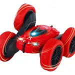 Auto A Radio Control Remoto Luz Giro 360° Acrobático Stunt
