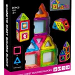 Bloques Magneticos Con Imanes Didacticos 26 Piezas Versión Del Personaje Imanes Magneticos