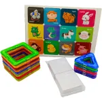 Bloques Magneticos Con Imanes Didacticos 26 Piezas Versión Del Personaje Imanes Magneticos