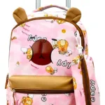 Mochila Escolar Colegio Carrito Capibara + Cartuchera Niñas