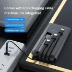 Cargador Portatil Carga Rapida Usb 20000mah Power Bank