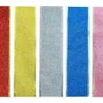 Cintas Navideñas Pack X3 6cm 2,70mt Adornos Navidad Decorar