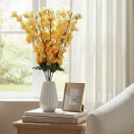 Flores Artificiales Ramo Vara Cerezos Decoracion Pack X4