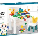 Mesa Didactica Infantil Construccion Silla 102 Bloques Niños