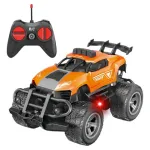 Auto A Radio Control Remoto Stunt Mini Acrobático Con Luz Color Naranja