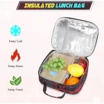 Mochila Con Carrito Infantil Escolar 3 En 1 Canopla Lunchera