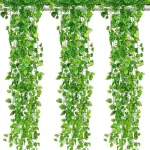 Jardin Vertical Enredadera Hojas Artificiales 2,05mt X9u.