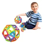 Bloques Magneticos Con Imanes Didacticos 60 Piezas