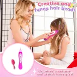 Set De Mostacillas Bijouterie Para Pelo Con Aplicador