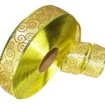 Cintas Navideñas Pack X3 Adornos Glitter 5cm 2,70mts Navidad