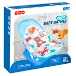 Silla De Baño Mecedora Plegable Bebe Pileta Bañera Color Celeste Mecedora Baño