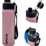 Botella De Acero Inoxidable 750ml A Rosca Con Pico Y Manija