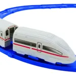 Tren Bala Juguete Pista Alta Velocidad Rápido Vías Y Sonidos