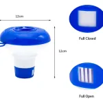 Boya Recipiente Para Pastilla De Cloro 50g Pileta Piscina Color Azul