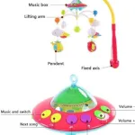 Cunero Musical Movil Bebe Con 100 Melodías Y Proyecciones