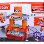 Lavadero De Autos Expreso Polar Cambia De Color Juguete Infantil Rojo