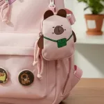 Mochila Infantil Escolar Urbana Capibara Con Monedero