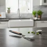 Espátula Expreso Polar Acero Inoxidable Voltear Alimentos 24cm