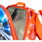 Mochila Carrito Espalda Escolar 2 En 1 Canopla Lunchera Luz