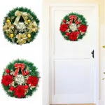Corona Navidad 40 Cm Adorno Para Puerta Decoracion Navideña