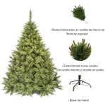 Arbol De Navidad Ciprés 1,80 Mts Tope De Gama Ultra Frondoso