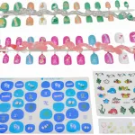 Set De Belleza Manicura Juguete 2 En 1 Uñas Bijou Pulseras