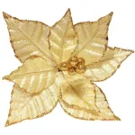 Flor 20cm Para Arbol De Navidad Adornos Decoracion X4u